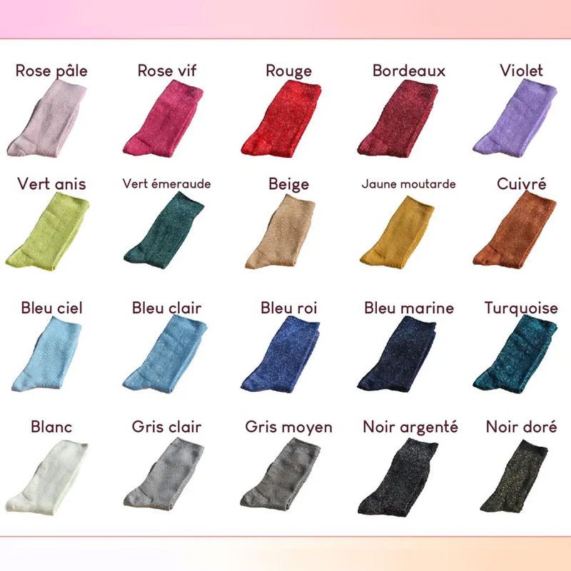 Personalized Teacher Appreciation Gift Merci Super Maitresse Maman Combative Merveilleuse Maitresse Cute Cozy Glitter Socks