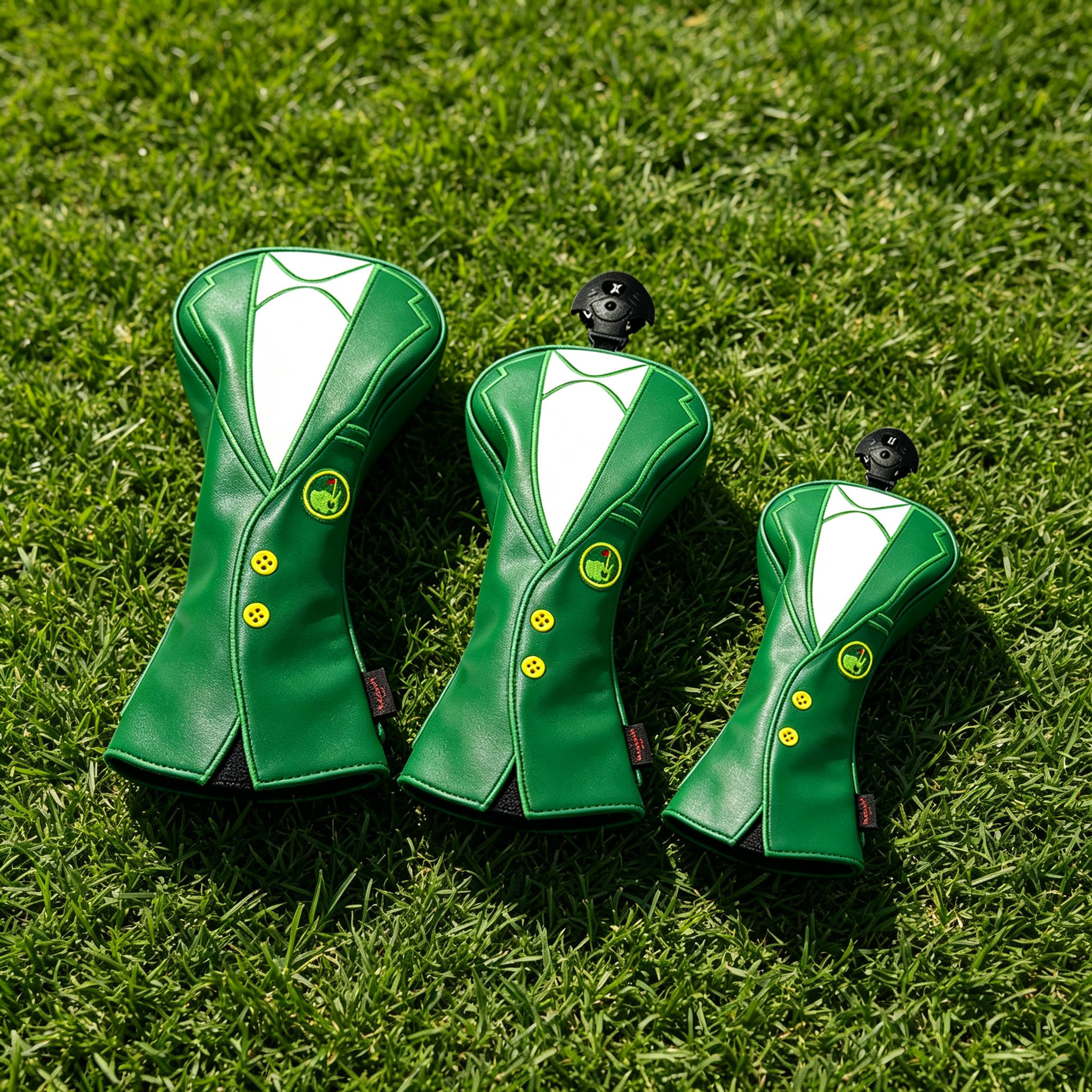 Golf Club Headcovers Set 5 Styles Gift for Golf Lovers