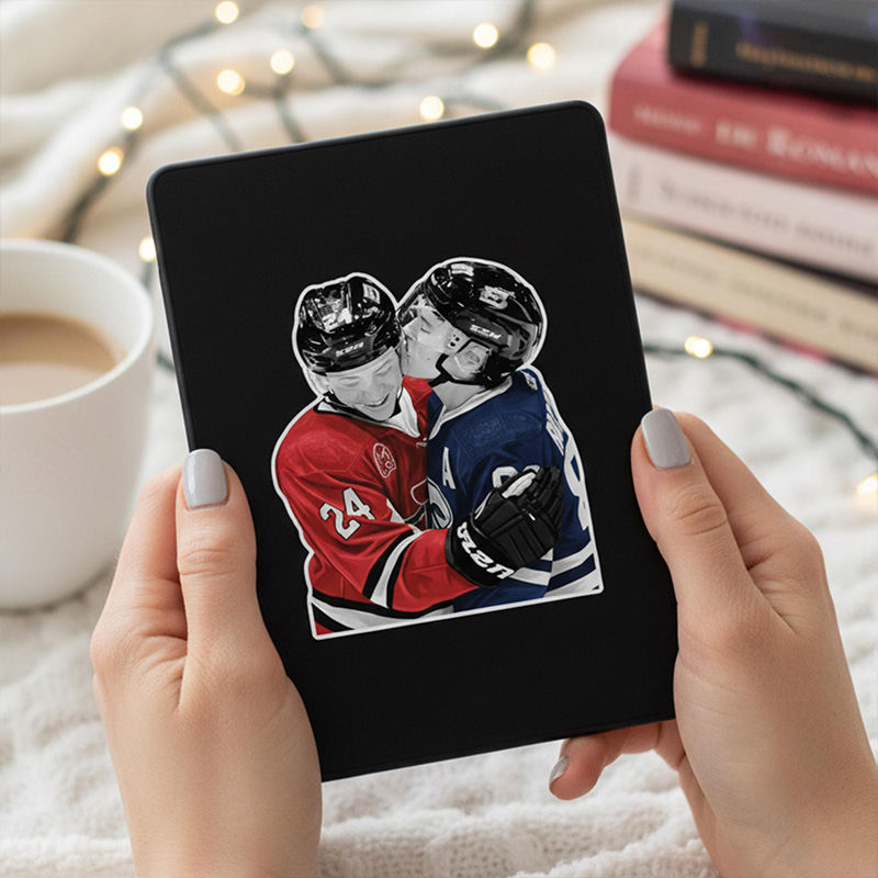 [Copy]Personalized HR Hockey Design Sticker with Custom Design, Hot Book Movie Fan Gifts