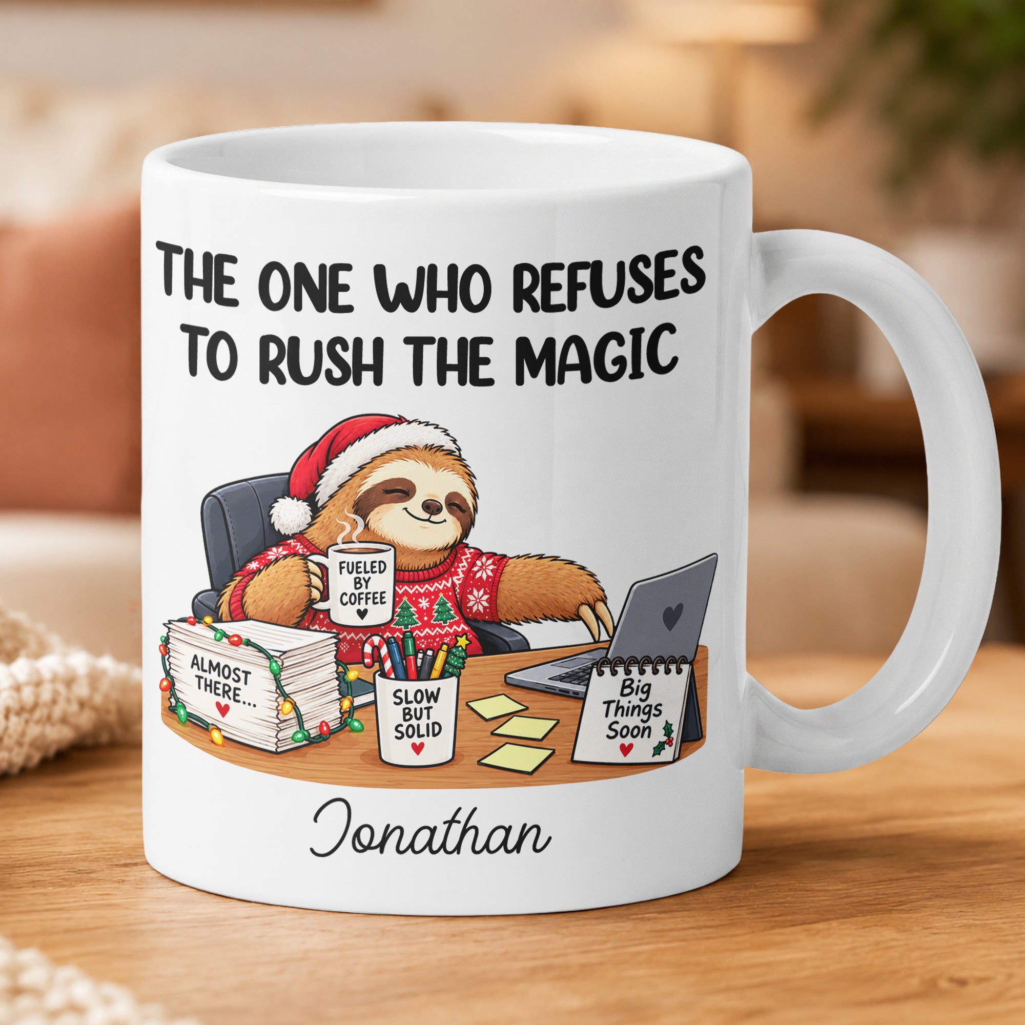 Personalized Workplace Identity Gift For Coworker, Colleagues, Secret Santa Gift - Personalized Mug
