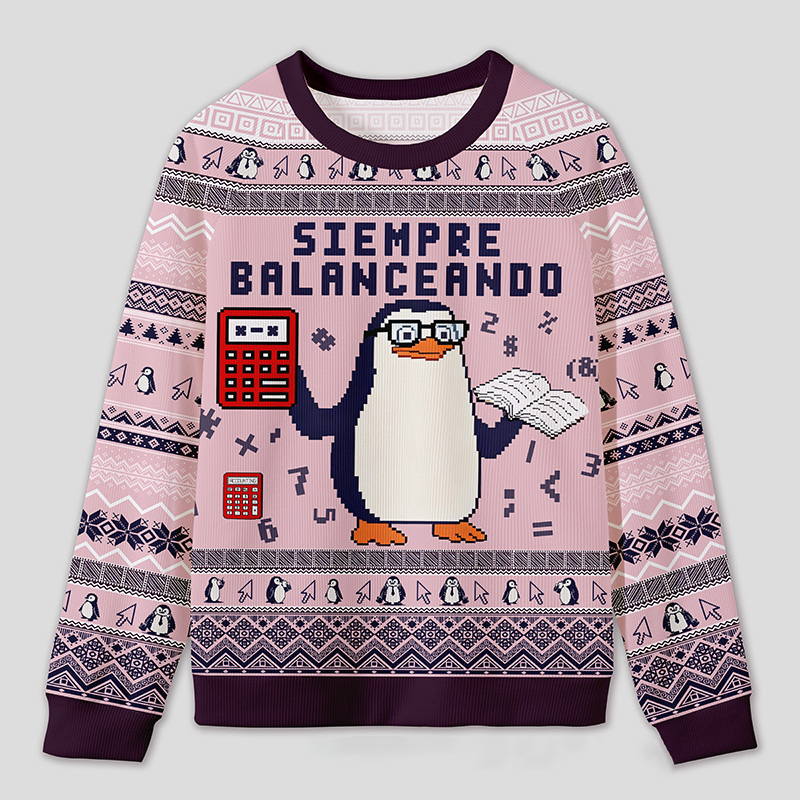 Personalized Finance Golden Goose Parody Ugly Sweater Office Holiday Party Gift for Accountants