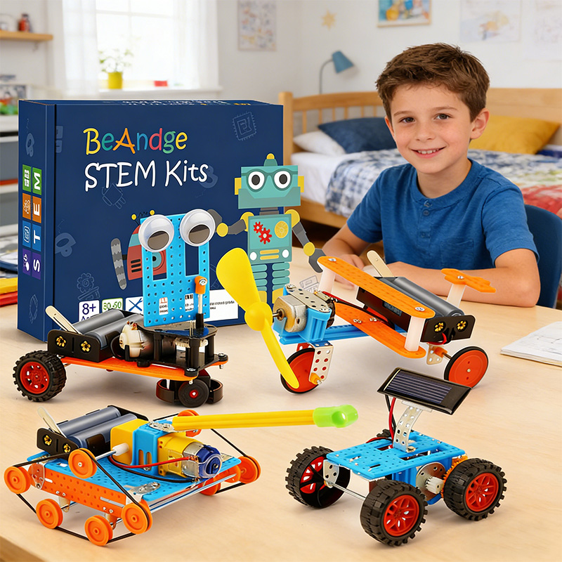 STEM Kits for Kids Crafts Boys Gifts Toys for 6 7 8 Year Old Boy Birthday Gift Ideas STEM Toys Crafts Robotics Science Kits Activities Robot Building Age 8-10 9 10 11 12 13 14