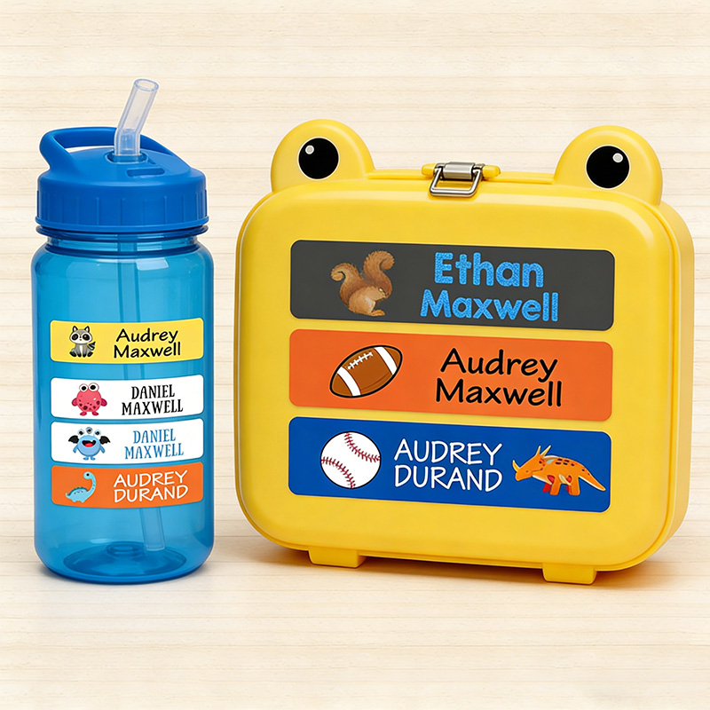 Personalized Waterproof Name Labels School & Daycare Supplies Customized Labels Daycare Labels Name Labels gift for kids