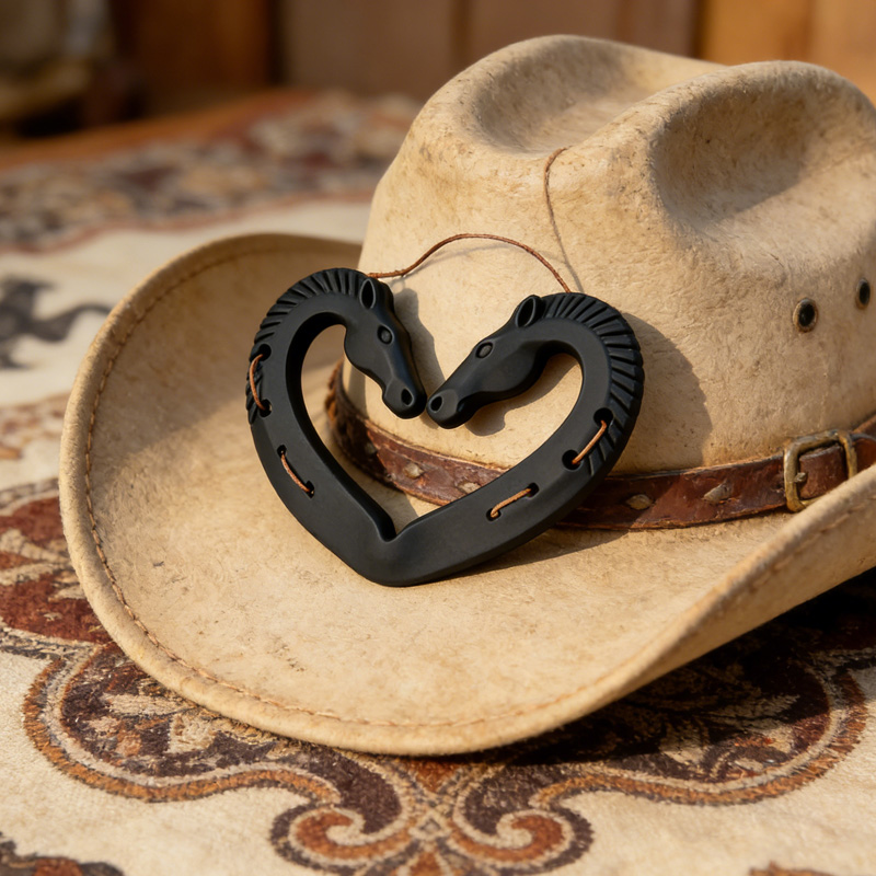 Personalized 3D Print Housewarming Gift Lucky Horseshoe Heart Door Anniversary Good Luck Charm New Home Gift Wall Decor for Equestrain Lovers