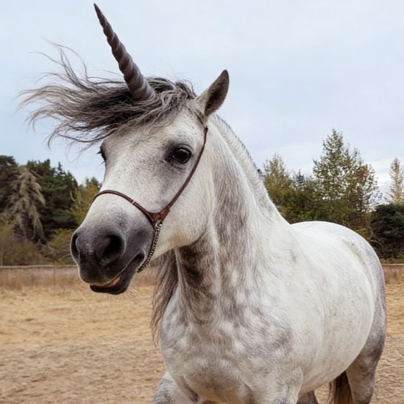 3D Print Equine Unicorn Horns Gift for Equestrain Lovers