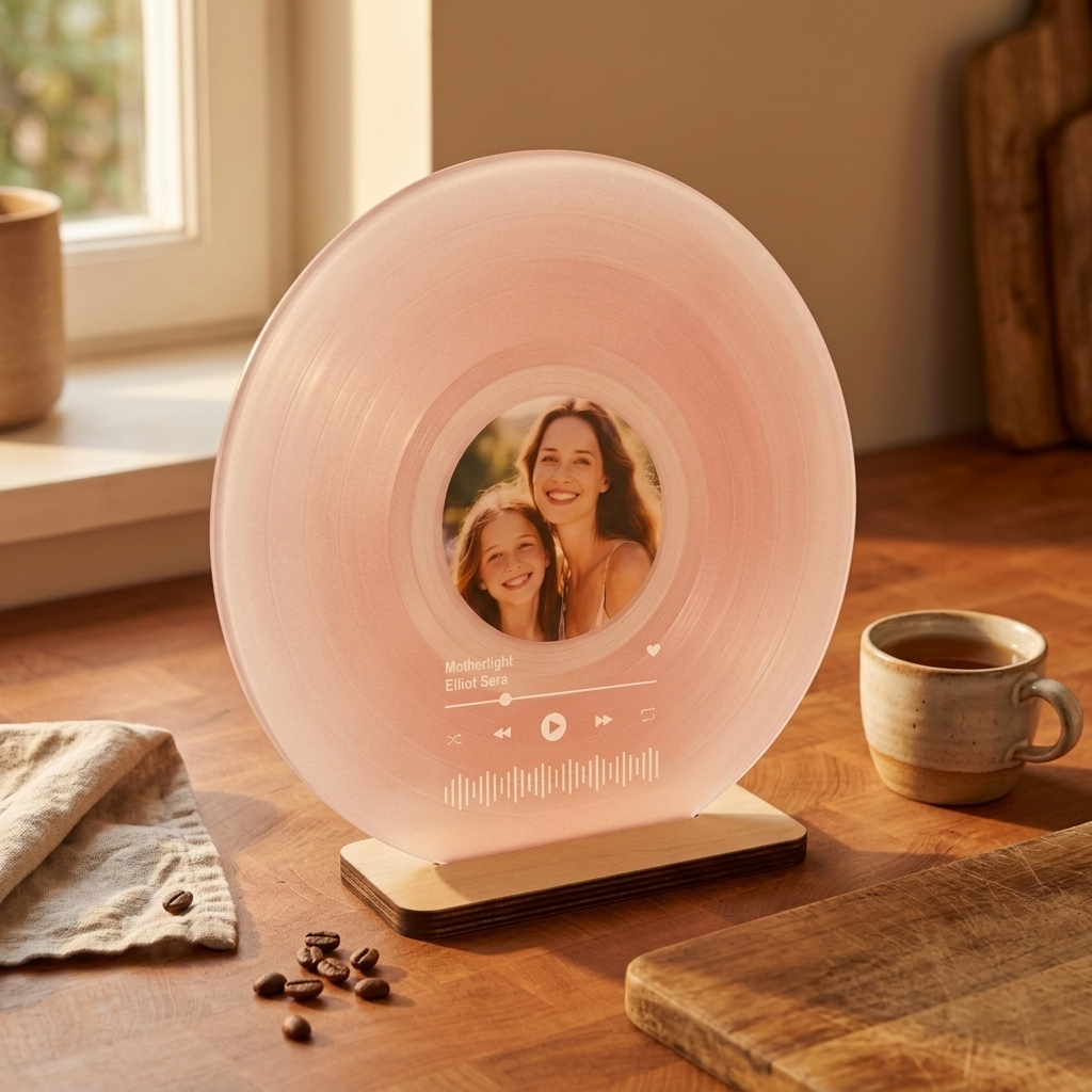 Personalized Mother's Day Record Photo Ornaments Custom Phote Capture Heartwarming Moments Gift for Mom