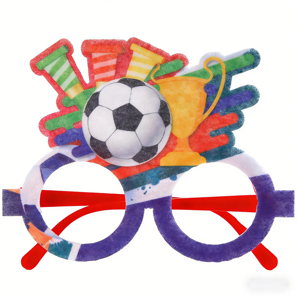 2026 World Cup Soccer Glasses Unique Football Fan Sunglasses World Cup Party Photo Props Soccer Celebration Accessories Gift for Soccer Lovers