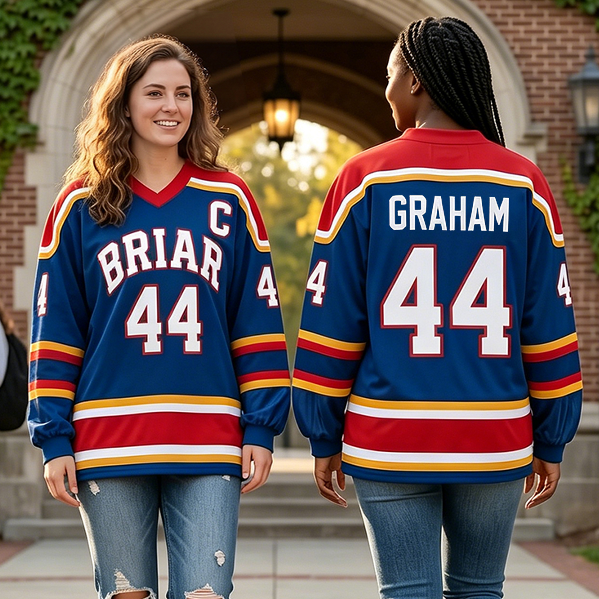 Personalized Hockey Romance Hockey Jersey Bookish Apparel Hockey Fan Lover 