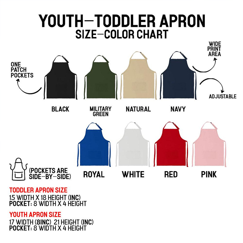 Personalized Dad and Child Cooking Aprons Matching Chef Aprons with Names Custom Family Chef Apron Set Kitchen Apron Gift