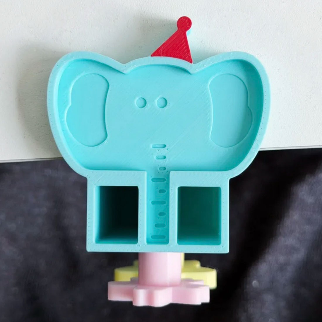 Elephant Desktop Clip Fixing Clip Desktop Storage Hook Student Dormitory Elephant WireCutter