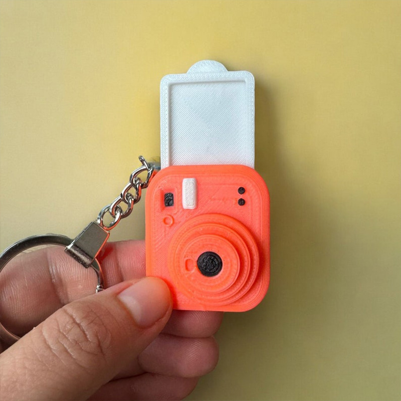 Personalized Mini Camera Keychain Gift for Husband Wife Custom Photo Insert Couple Gift Photo Gift