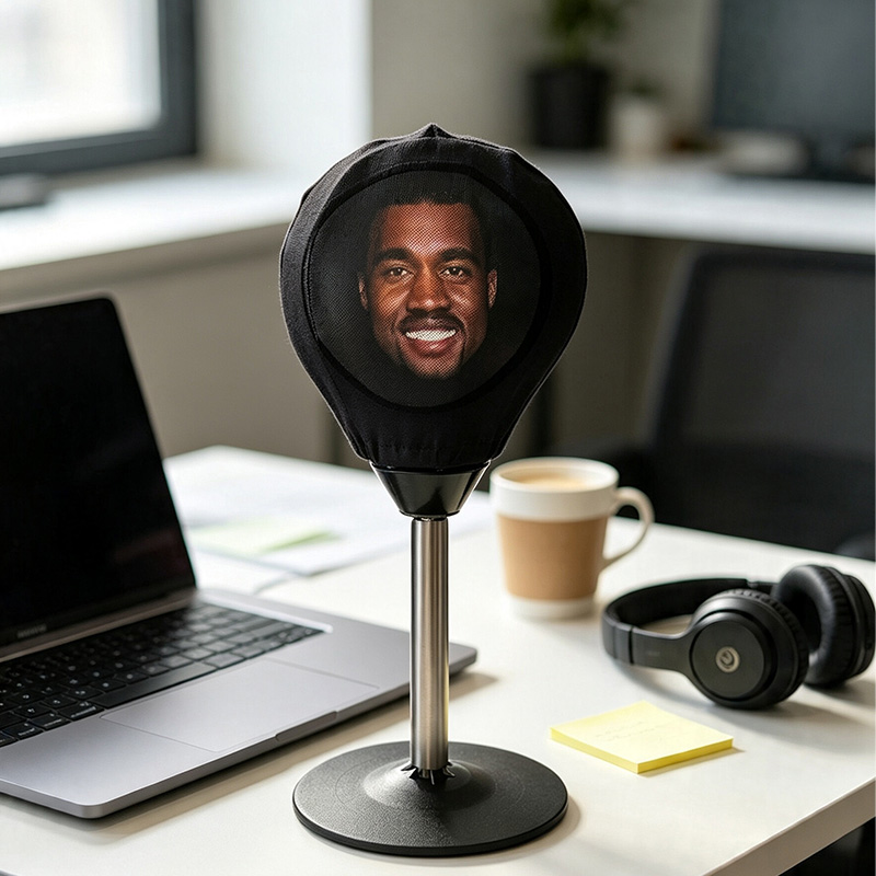 Personalized His Face Photo Punching Bag Upload Any Photo or Face Funny Personalized Gift, Ships Fast Wife Gift from Husband Gift for Her