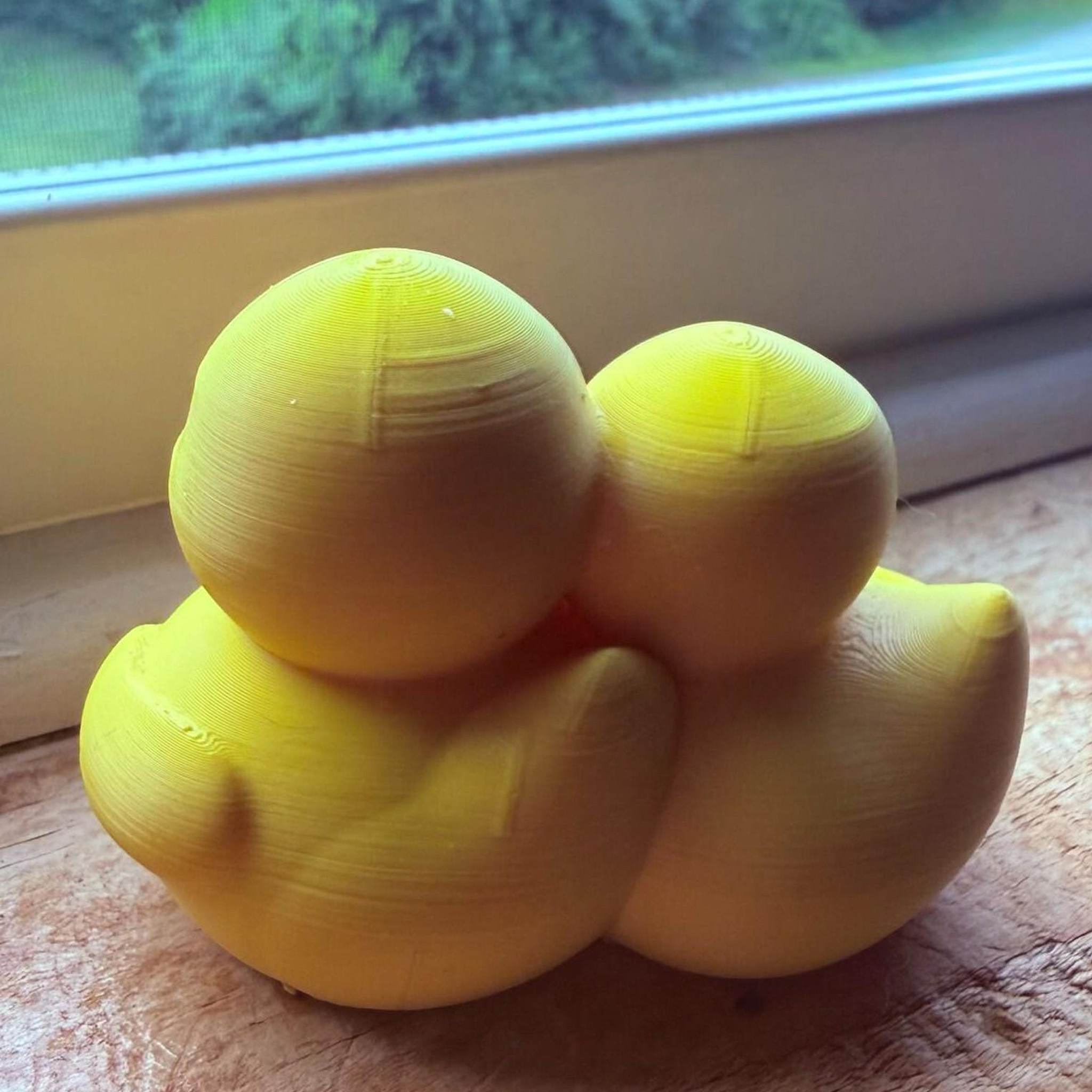 Personalized 3D Printed Couples Ducks Cute Couple Gift Home Decorations