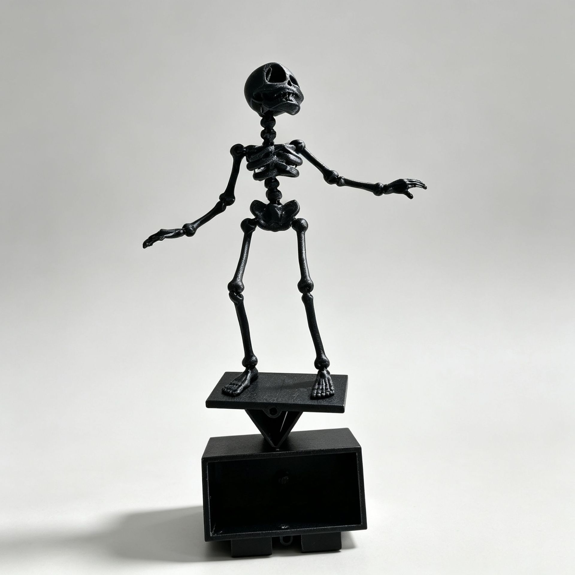 3D Dancing Skeleton Fish Tank Decoration