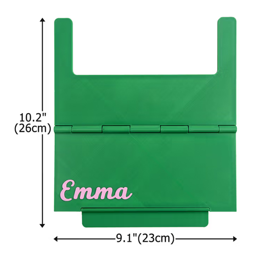Personalized 3D Printed Multicolor Foldable Table Mahjong Card Holder with Name