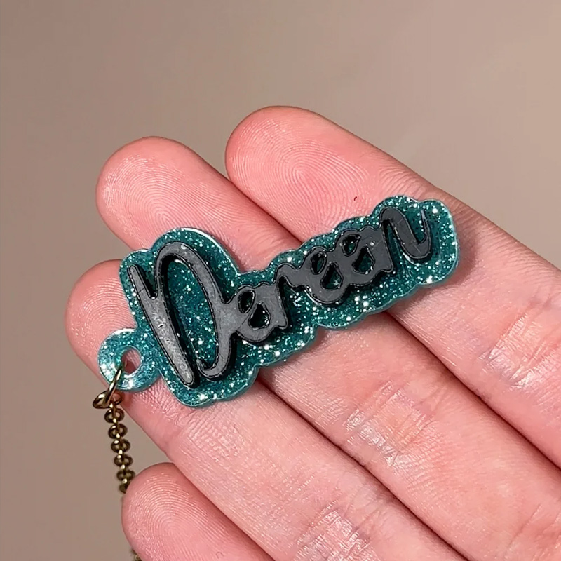 Personalized Glitter Name Year Graduation Cap Charm Tassel Decoration 2026 Graduation Gift for Graduates Classmates