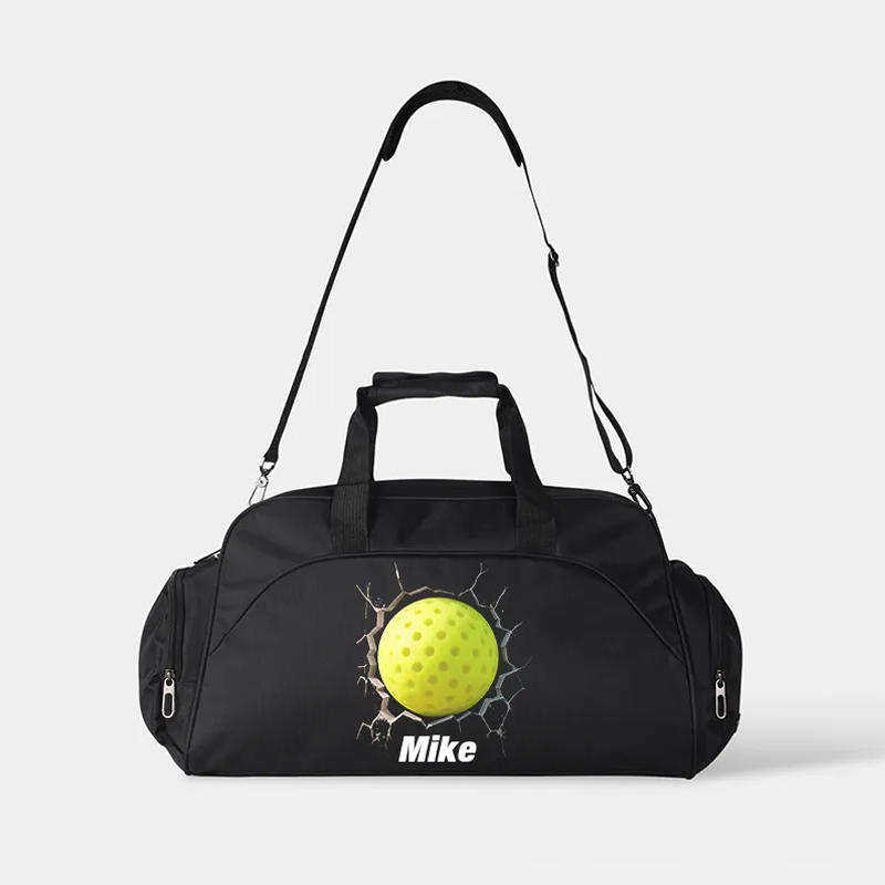 Personalized Soccer Duffel Bag with Custom Name and 3D Ball Design