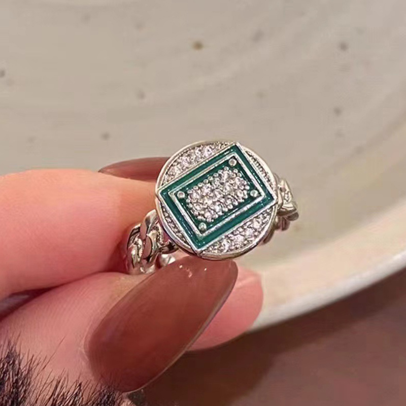 Personalized Mahjong Ring Dragons Ring Mahjong Lovers