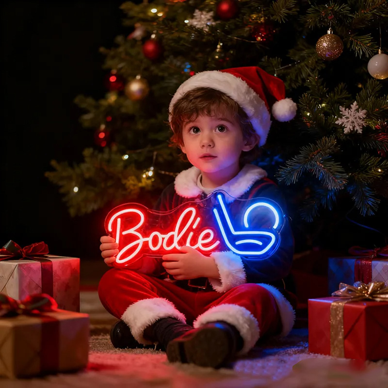 Personalized Golf Neon Sign with Custom Name for Golf Enthusiasts