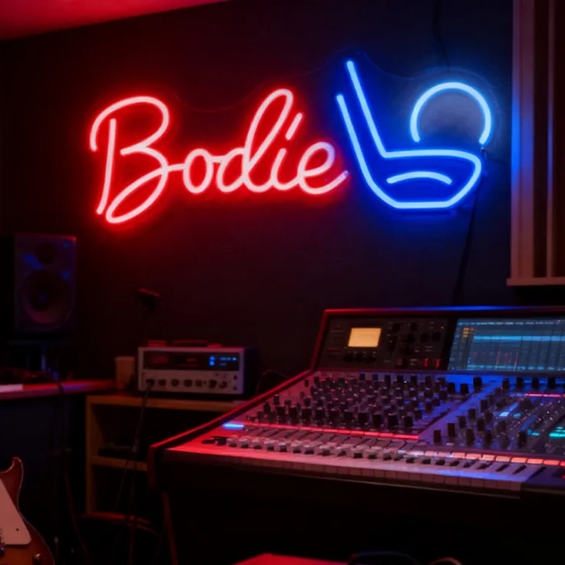 Personalized Golf Neon Sign with Custom Name for Golf Enthusiasts