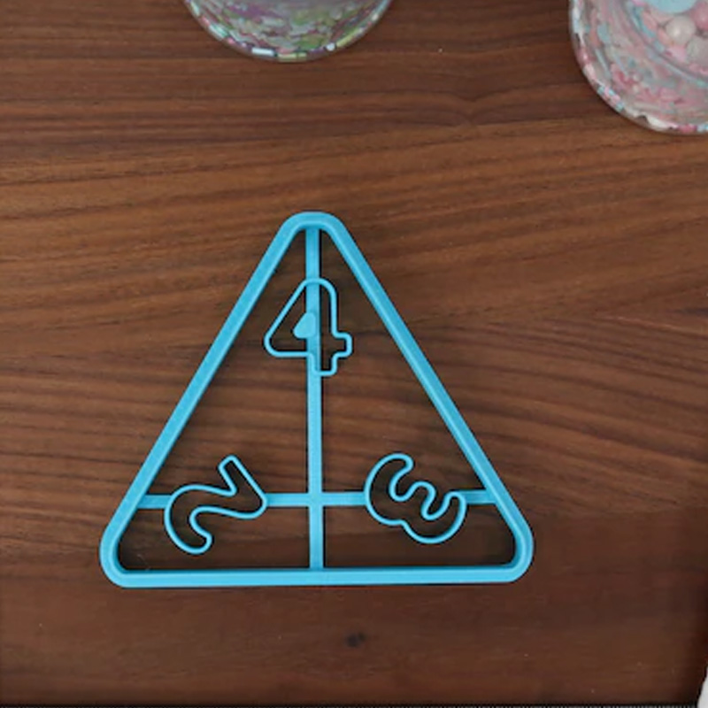 Personalized Dice Cookie Cutter Game Night Baking 3D Printed Baking Tool Craft Stamp for Geek Lover