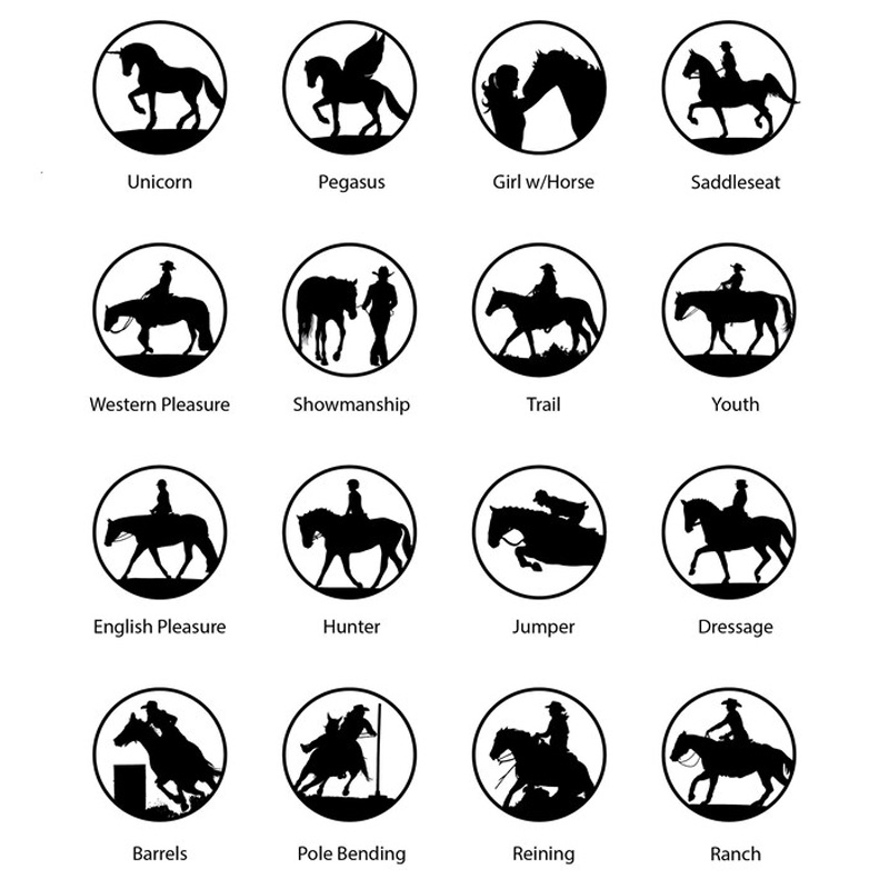 Personalized Horse Leather Saddle Tag Unique Equestrian Gift keychain Gift for Equestrian Riding Lovers