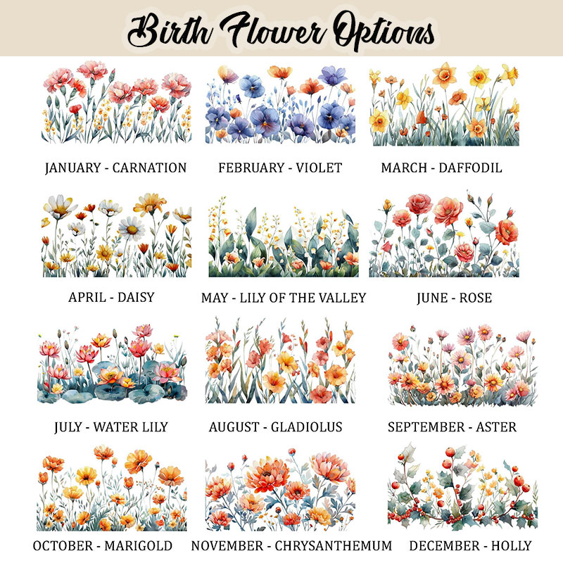 Personalized Glass Everlasting Tulips Mom Flower Gifts with Birth Month Floral Custom Hand Blown Glass Potted Mothers Day Gifts