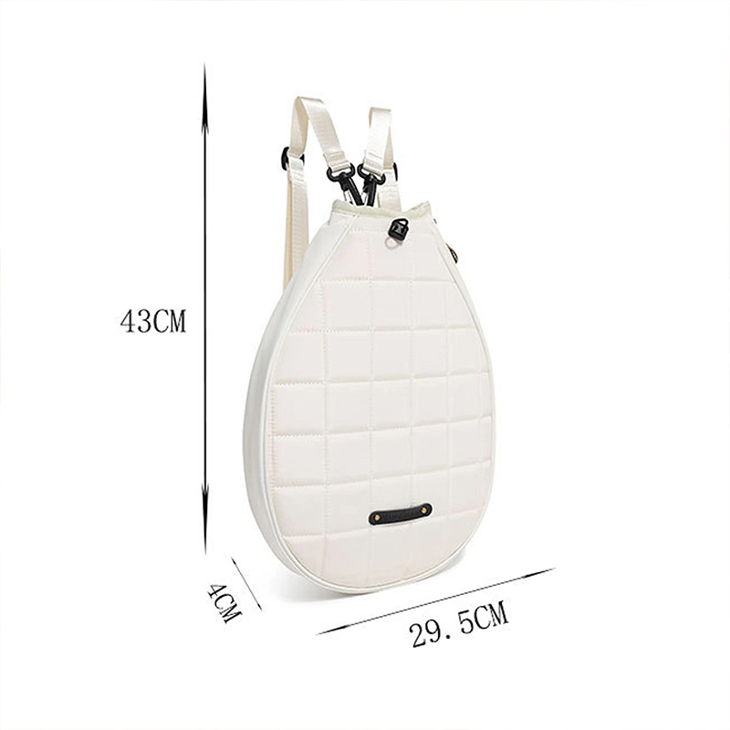 Personalized Tennis Travel Bag with Custom Initials and Printed Patterns Suitable for Both Men and Women