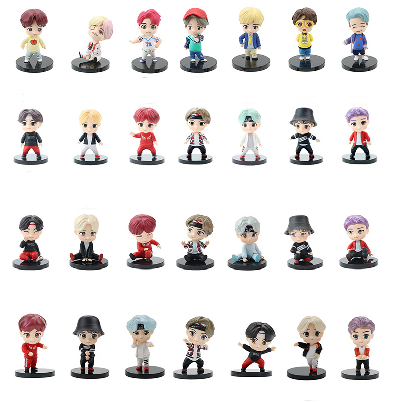 Personalized Kpop 360° Figures Doll Toy KPOP Idols Desk Decor