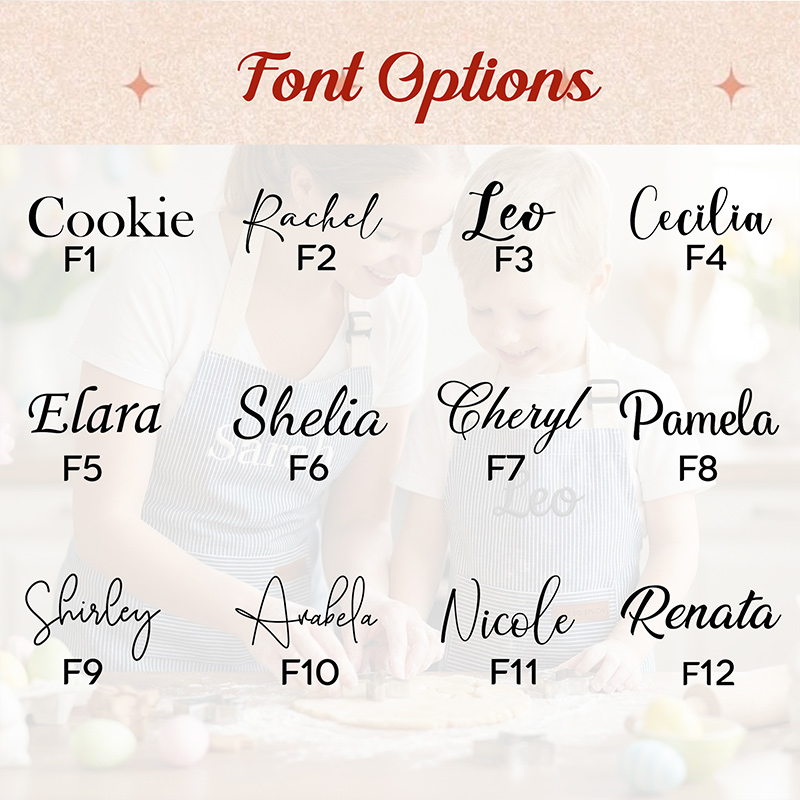 Personalized Mommy and Me Aprons Pink Striped Matching Mother Daughter Baking Gift Set Custom Name Embroidered Kids Chef Outfit Kitchen