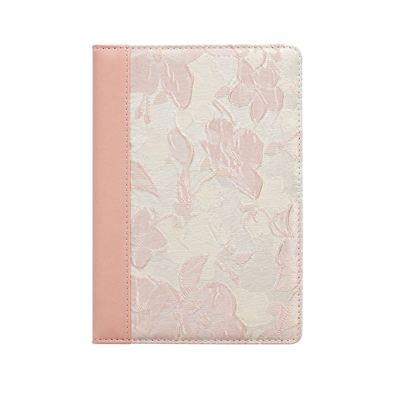 Personalized Fabric Notebook with Dot Matrix Inner Core Custom Name Gift for Her