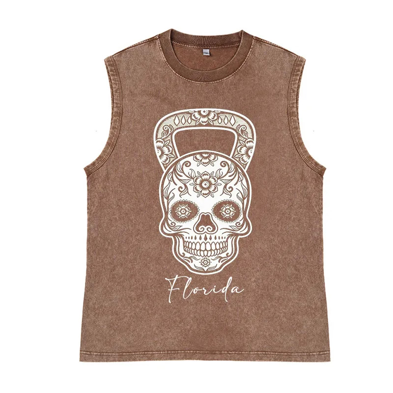Personalized Gym Couple Classic Tank  Kettlebell Skull Gym Shirt Valentines Day Gym Shirt Workout Tank Top Couples Shirt Workout Couples Gym Shirt Gym Gifts