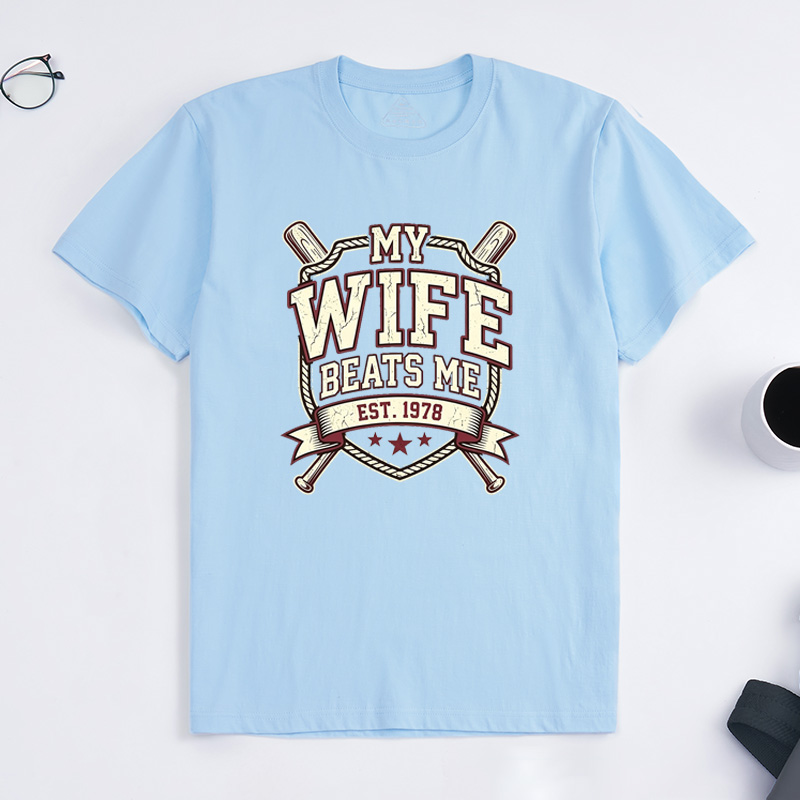 Personalized My Wife Beats Me Shirt Vintage Husband And Wife Shirts Husband Shirt For Men Funny Husband Shirt Funny Husband Gift