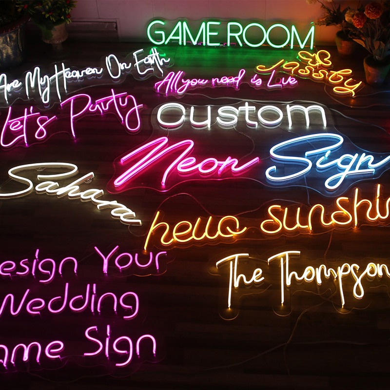 Personalized Wedding Neon Sign Name Neon Sign LED Neon Sign Bridesmaids Gifts