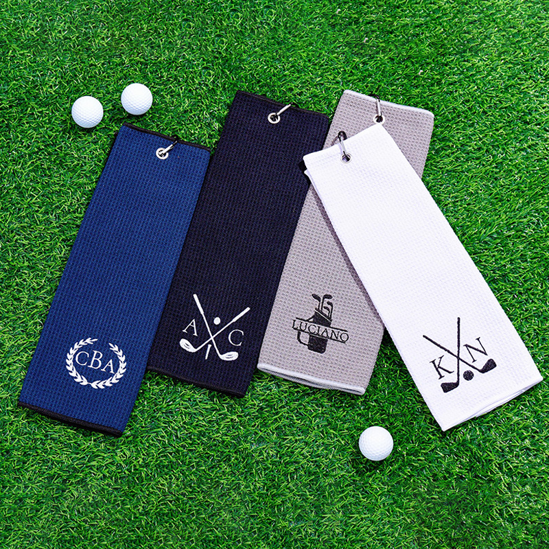 Personalized Golf Towel with Custom Name and Unique Custom Designs