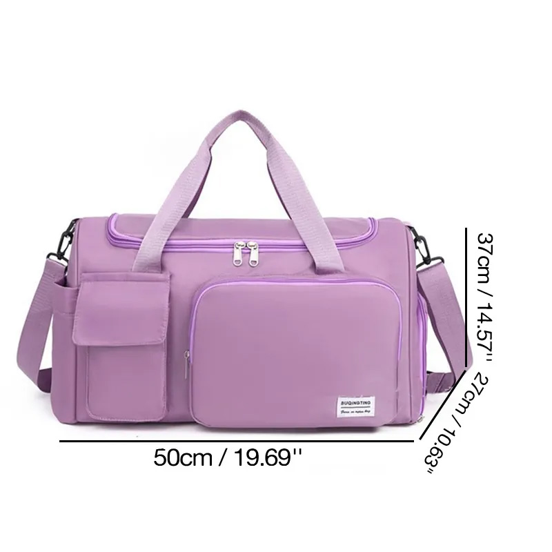 Personalized Just Ride Duffel Bags with Multiple Compartments for Outdoor Adventures Riding Cycling Biking Enthusiasts