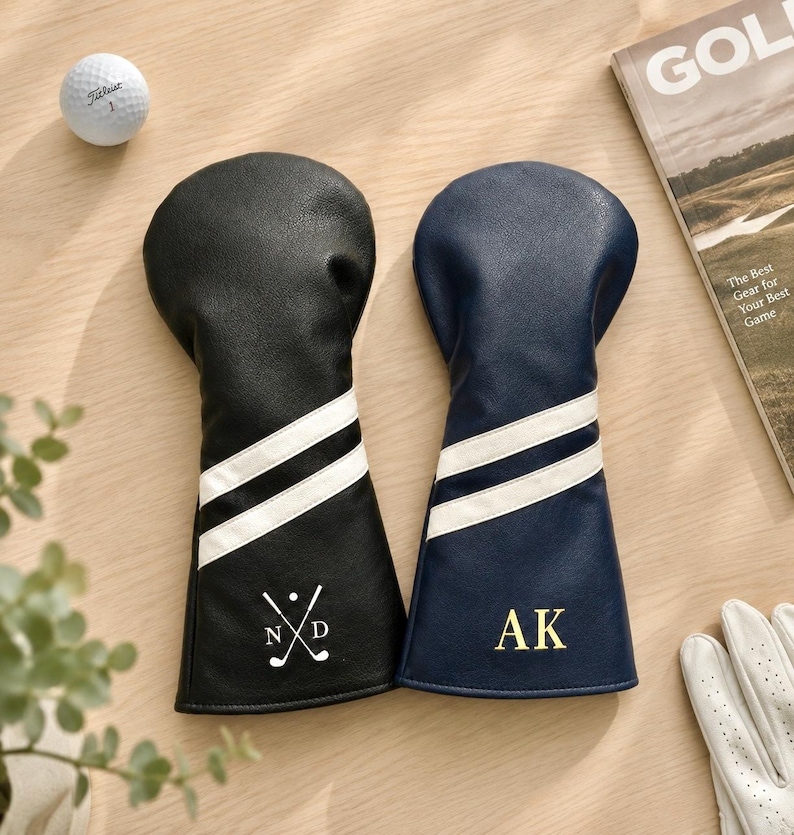 Personalized Golf Club Headcovers – Style His Swing with His Name