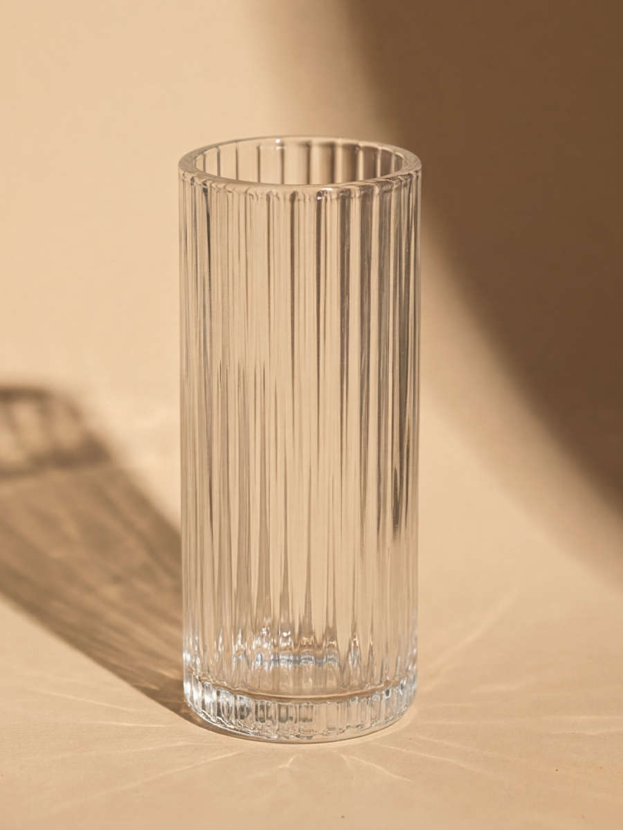 Mini Glass Birth Month Flower Matching Vase