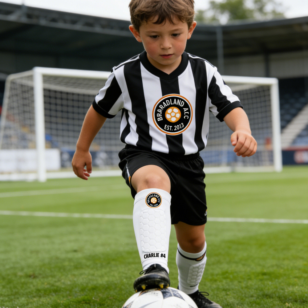 Personalized Padded Shin Pads – Custom Protection for Every Player All‑Sport Protective Gear with Your Name & Number