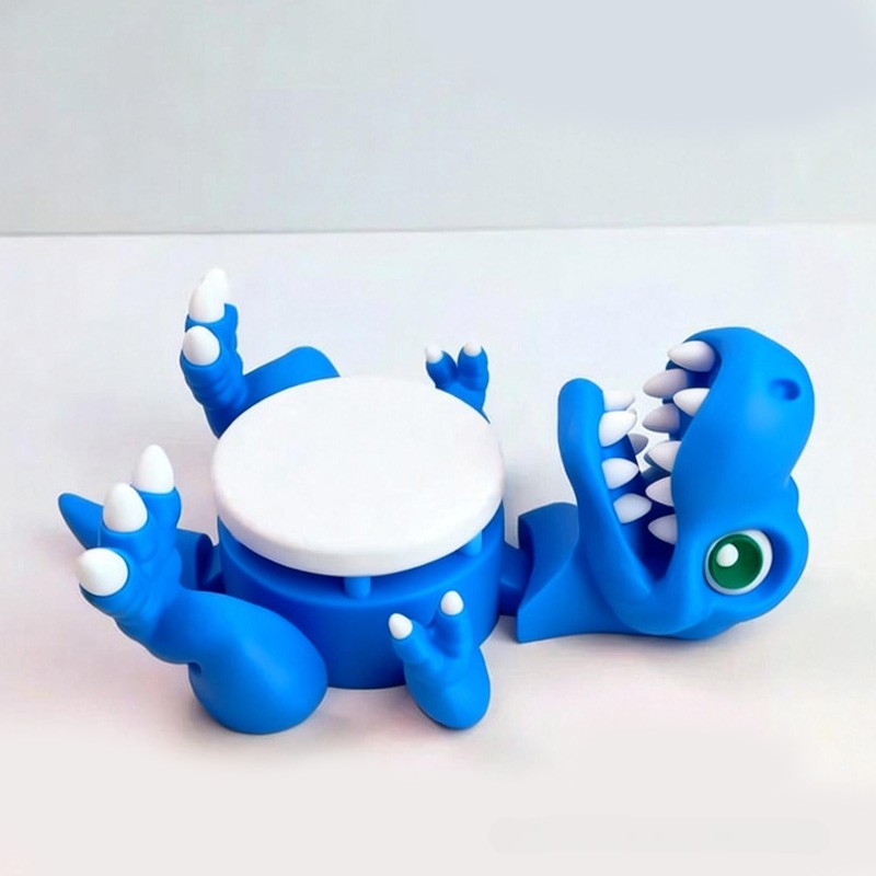 Adorable Dino Figure Children Drink Accessory Cup Holder 3d Printing
