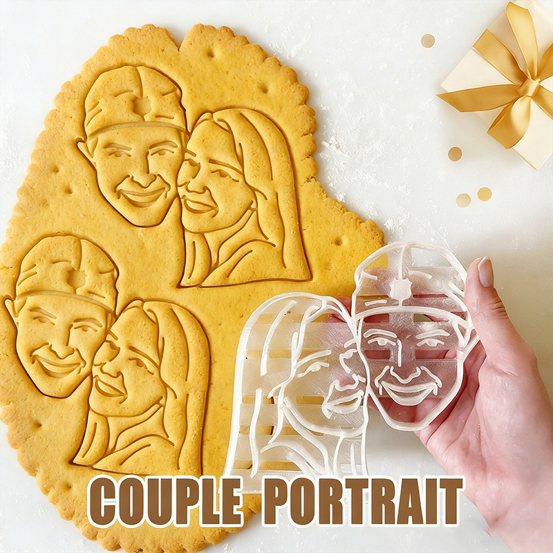Personalized Face Photo Cookie Cutter Funny Cookie Gift Wedding Gift Custom Face Photo Gift Face Cookie Cutter Valentine's Day Gift 