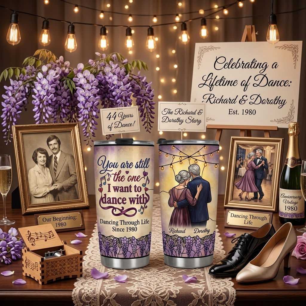 Personalized  You Are Still The One I Want Dance With Tumbler Old Couple Anniversary Gift  for Couple 20OZ  Tumbler with Name Gift for Wife Husband You're My Today and All My Tomorrows Tumbler for Wife