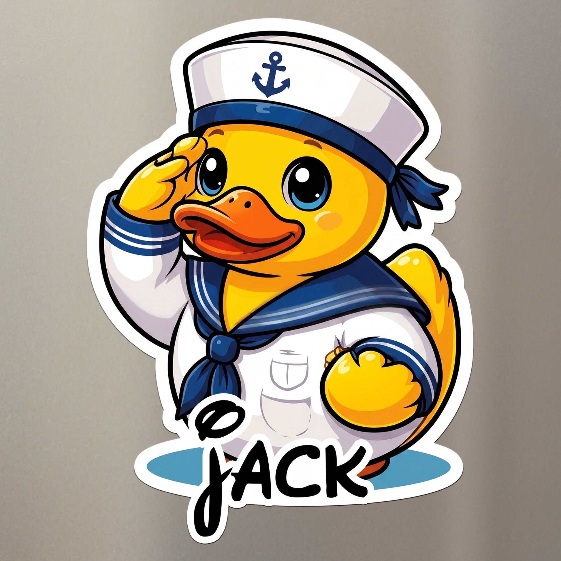 Personalized Magnet Cute Duck Cruise Door Signs Stateroom Decor Cruising Family Gift