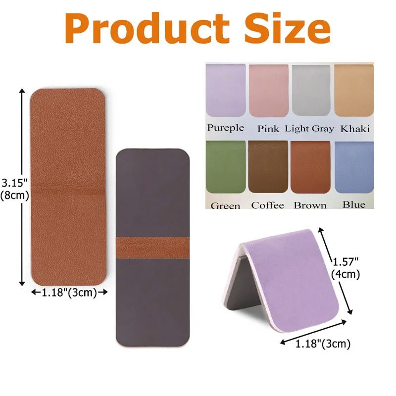 Personalized Horse PU Leather Magnetic Bookmark Clip with Name Daily Use Birthday Gift for Book Lovers Riding Lovers Equestrian Lovers