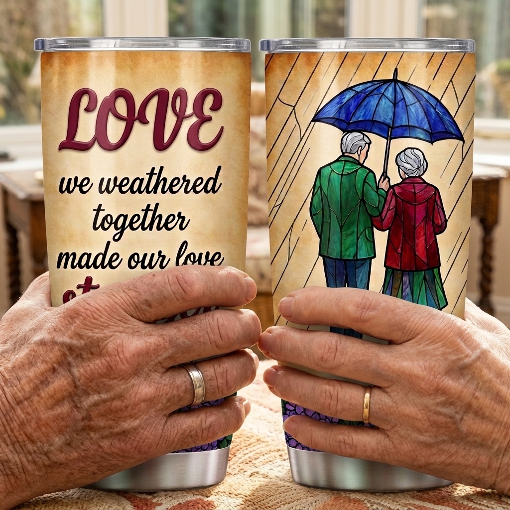 Personalized  Working Together for Many Years Tumbler for Couple Old Couple Anniversary Gift  for Couple 20OZ  Tumbler with Name Gift for Wife Husband You're My Today and All My Tomorrows Tumbler for Wife
