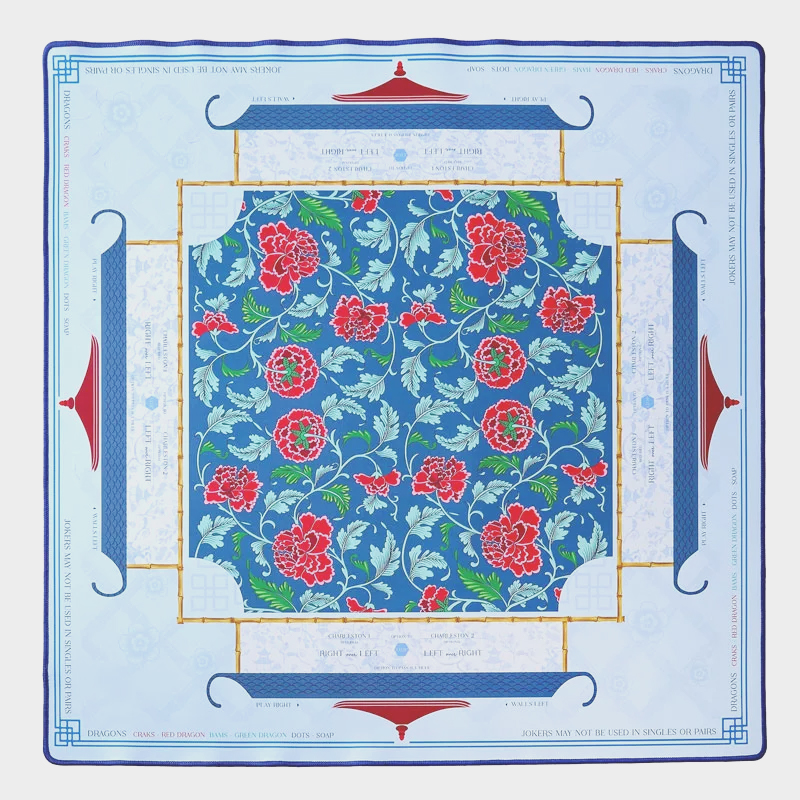Personalized Nantucket Starter Kit Mahjong Mat Gift for Mahjong Enthusiasts