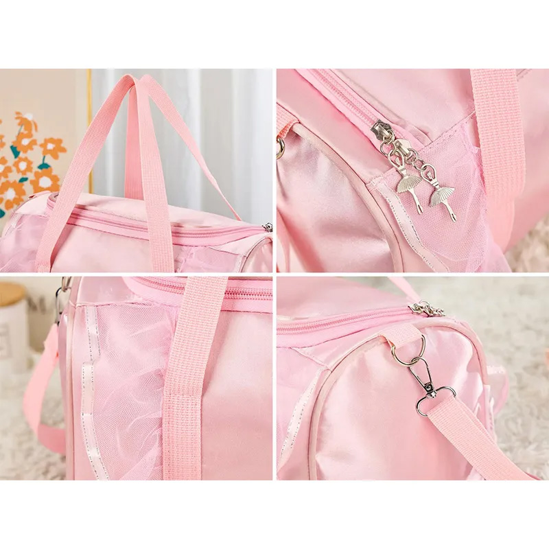 Personalized Horse Duffle Dance Bag with Name and Shoulder Strap Overnight Bag for Girl Ballet Bag Weekender Back To School Gift for Girls Riding Lovers Equestrian Lovers