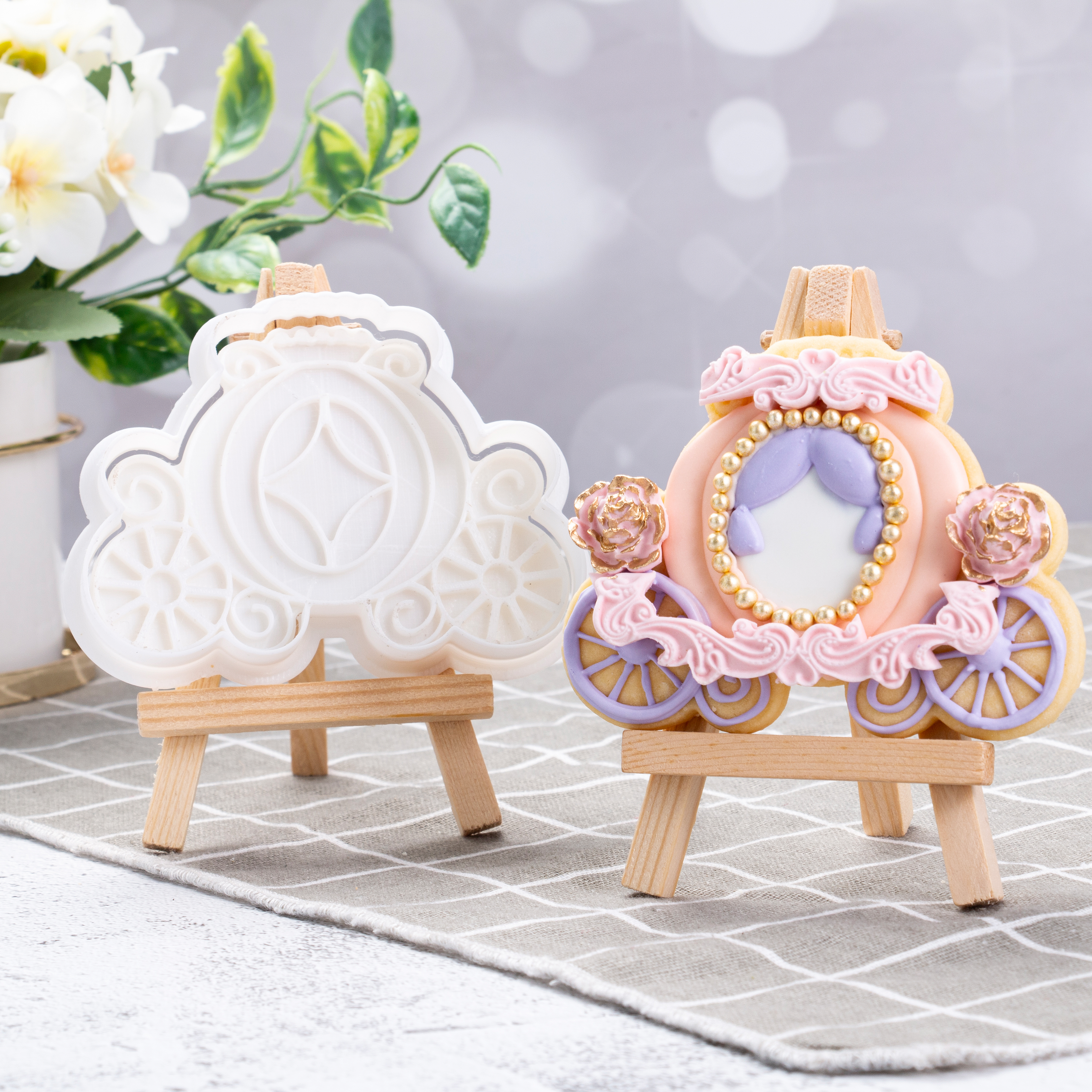 Princess Fairy Tale Style Cookie Cutters Cookie Stamp Cookie Molds Home Cookie Cutters