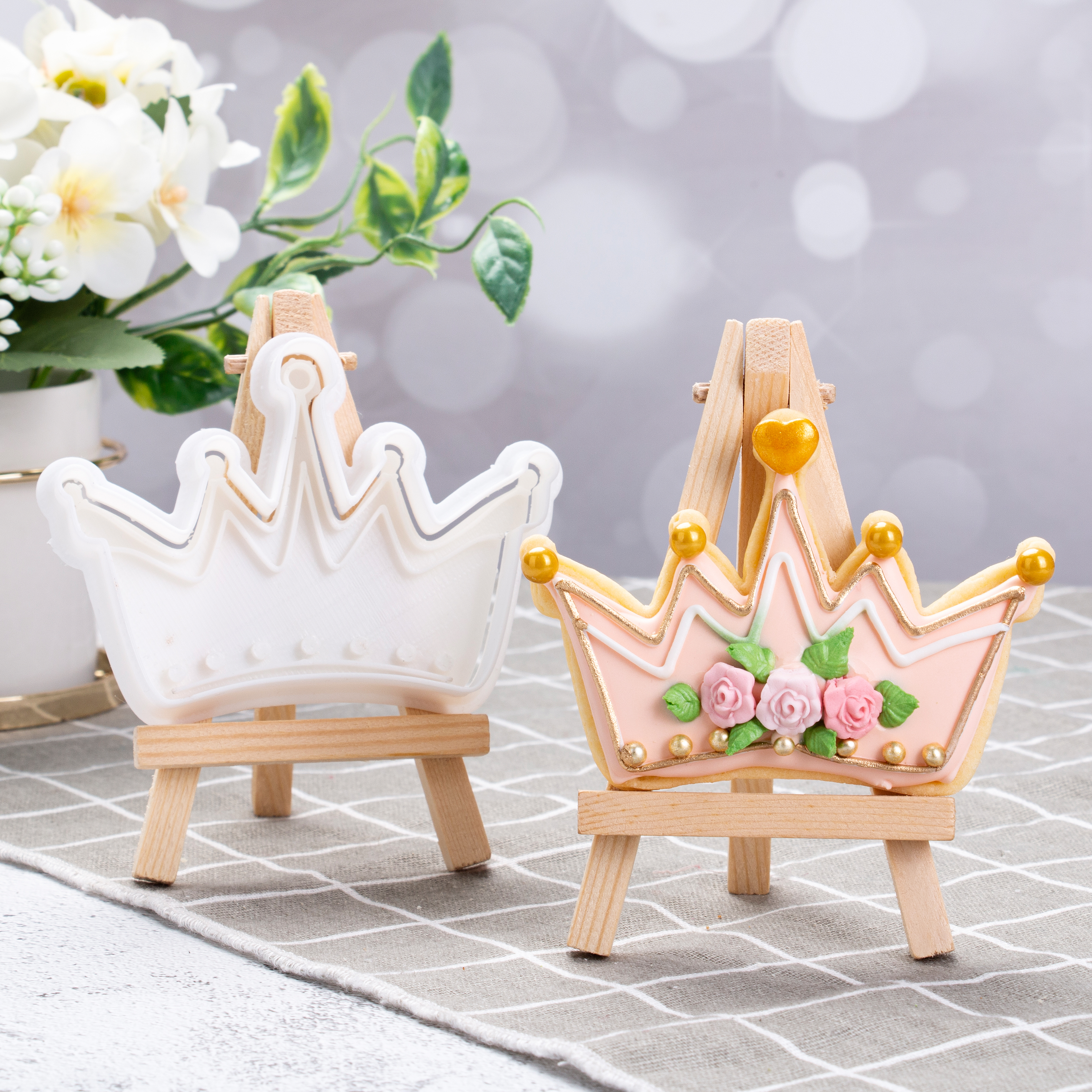 Princess Fairy Tale Style Cookie Cutters Cookie Stamp Cookie Molds Home Cookie Cutters