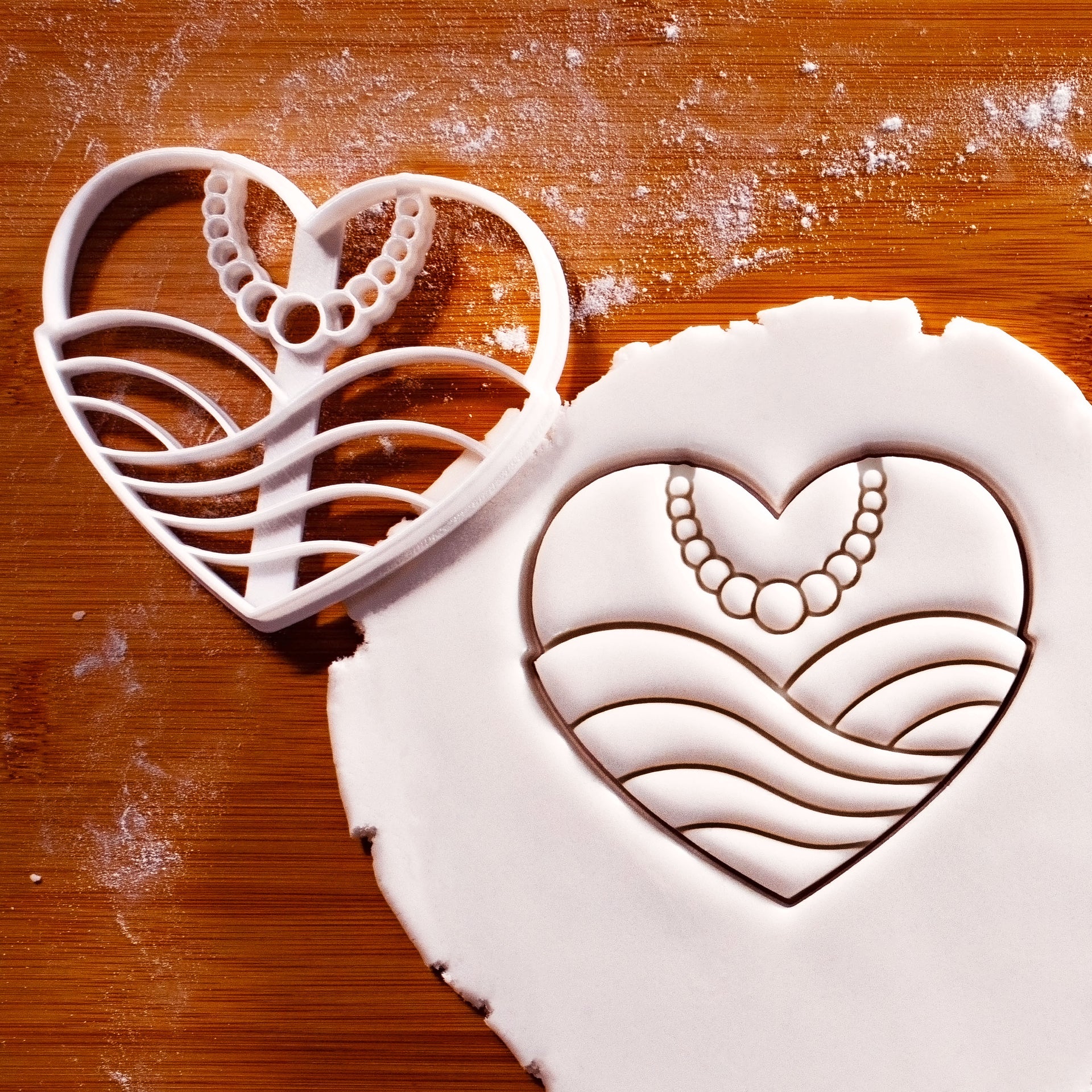 Wedding Cookie Cutter Set Bride and Groom Heart Shaped Cookie Molds Perfect for Weddings Engagement Parties Bridal Showers